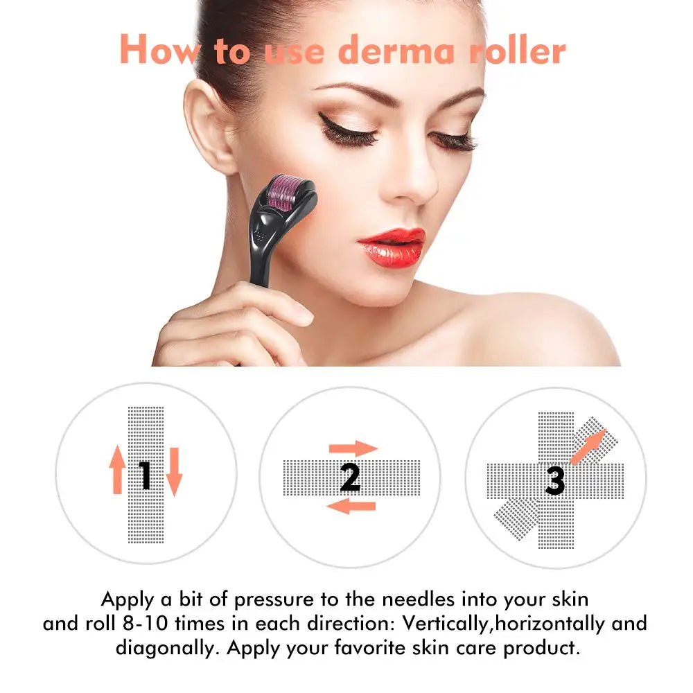 Derma Roller for Face Hair and Beard