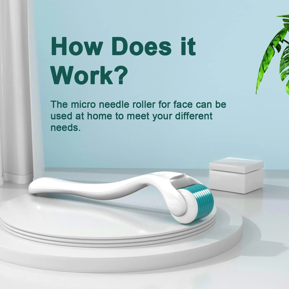 Derma Roller for Face, Scalp, and Beard